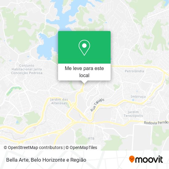 Bella Arte mapa