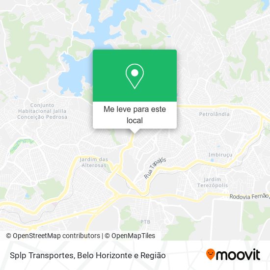 Splp Transportes mapa