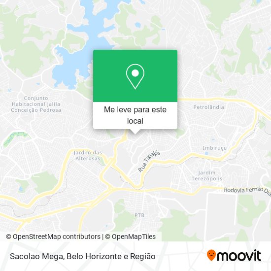 Sacolao Mega mapa