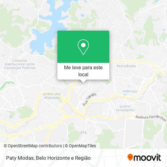 Paty Modas mapa