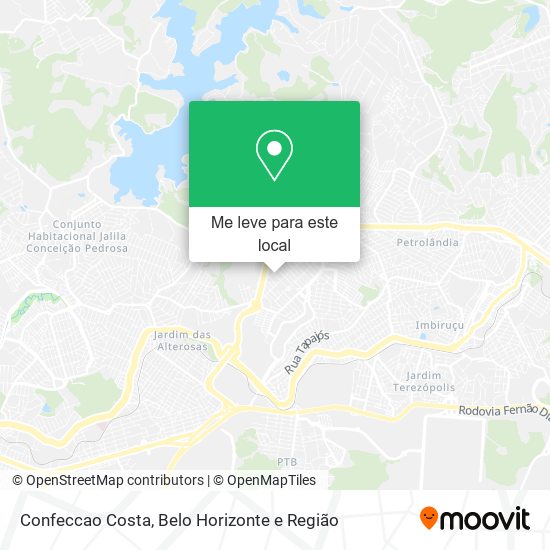 Confeccao Costa mapa