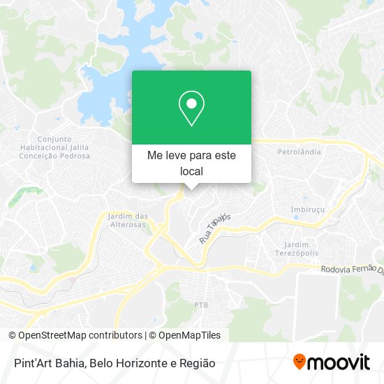 Pint'Art Bahia mapa