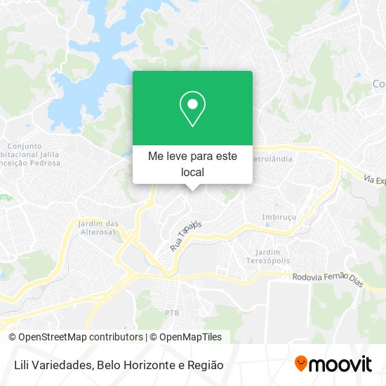 Lili Variedades mapa