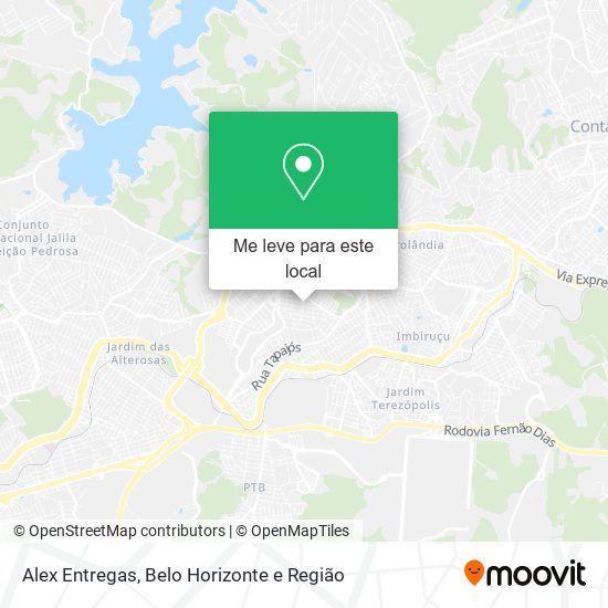 Alex Entregas mapa