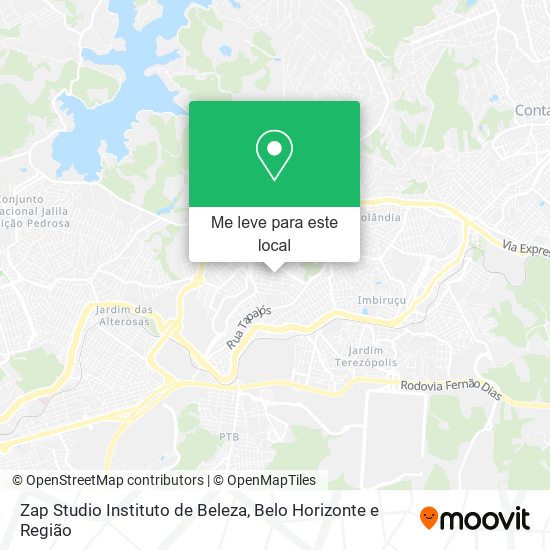 Zap Studio Instituto de Beleza mapa