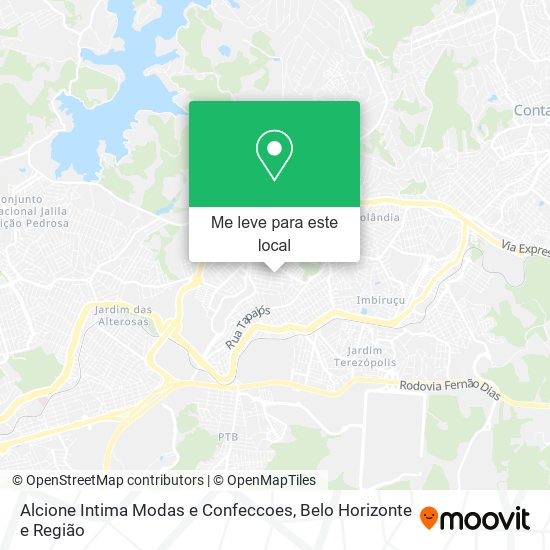Alcione Intima Modas e Confeccoes mapa