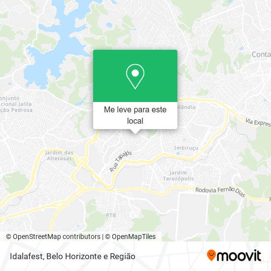 Idalafest mapa