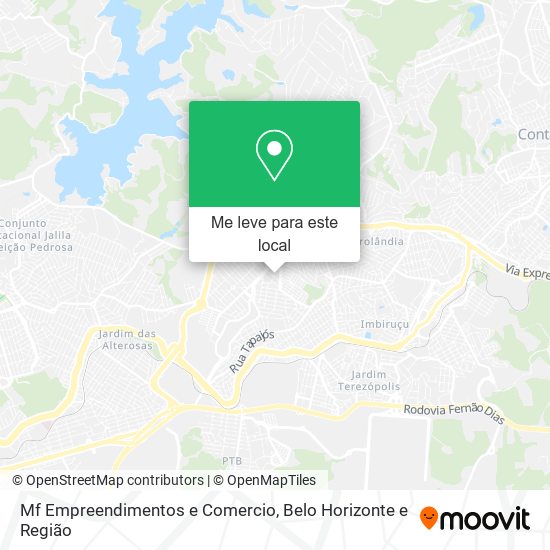Mf Empreendimentos e Comercio mapa