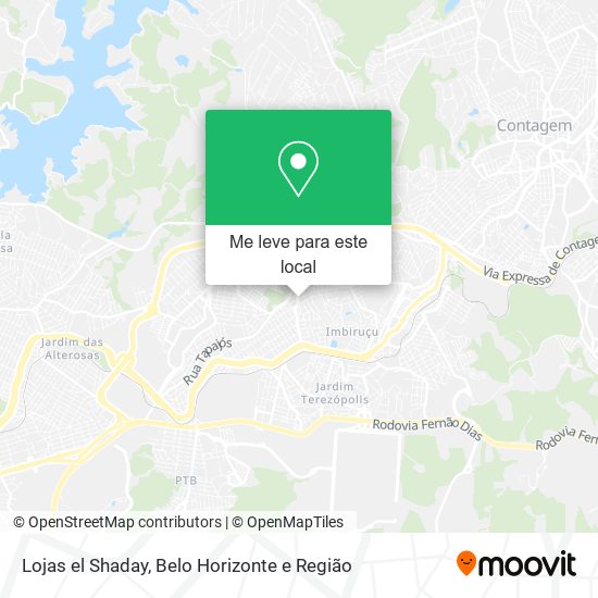 Lojas el Shaday mapa