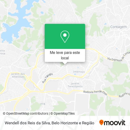 Wendell dos Reis da Silva mapa