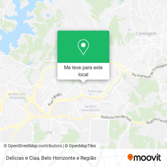 Delicias e Ciaa mapa