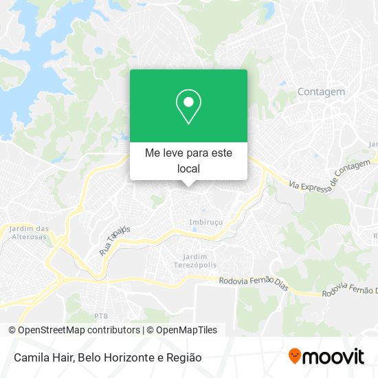 Camila Hair mapa