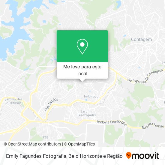 Emily Fagundes Fotografia mapa