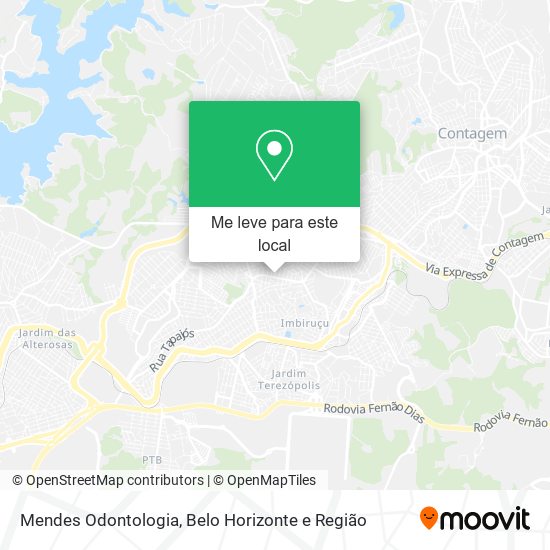 Mendes Odontologia mapa