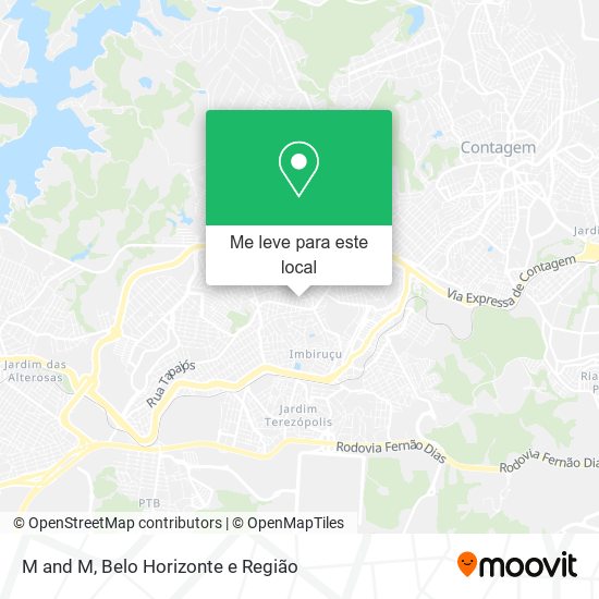 M and M mapa