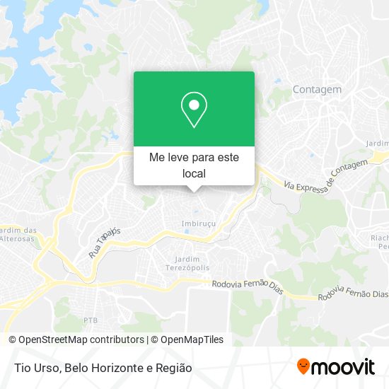 Tio Urso mapa