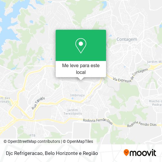 Djc Refrigeracao mapa