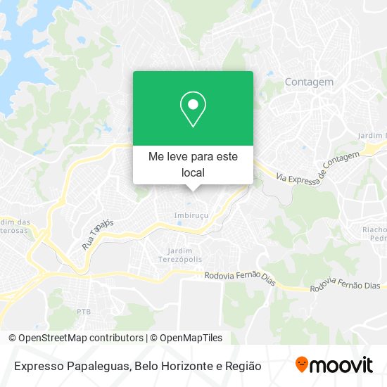 Expresso Papaleguas mapa