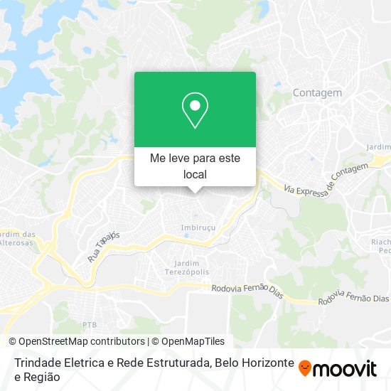 Trindade Eletrica e Rede Estruturada mapa