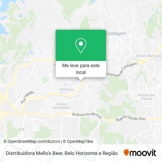 Distribuidora Mello's Beer mapa