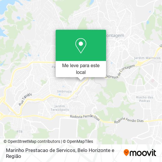 Marinho Prestacao de Servicos mapa