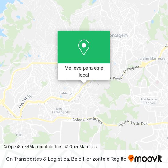 On Transportes & Logistica mapa
