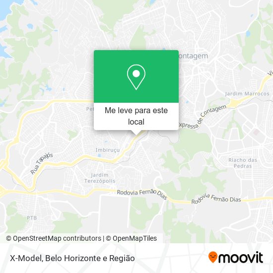 X-Model mapa