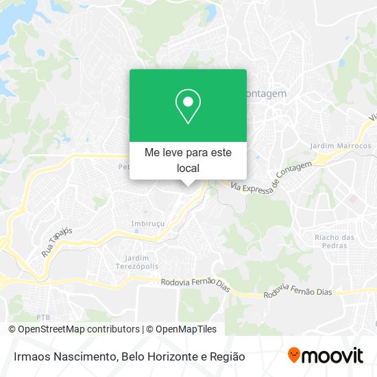 Irmaos Nascimento mapa