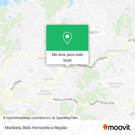 Maribela mapa
