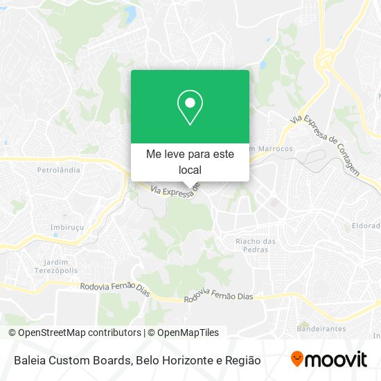 Baleia Custom Boards mapa