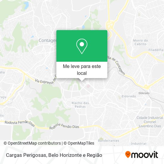 Cargas Perigosas mapa