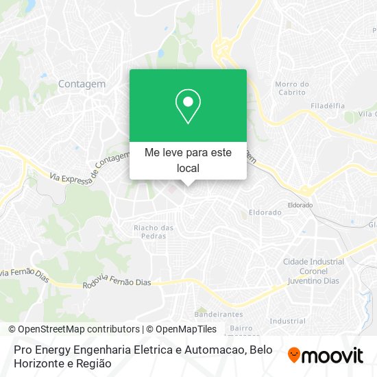Pro Energy Engenharia Eletrica e Automacao mapa
