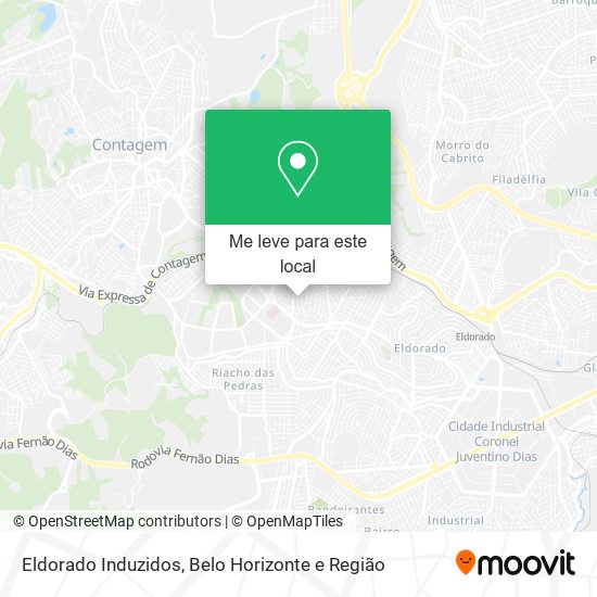 Eldorado Induzidos mapa