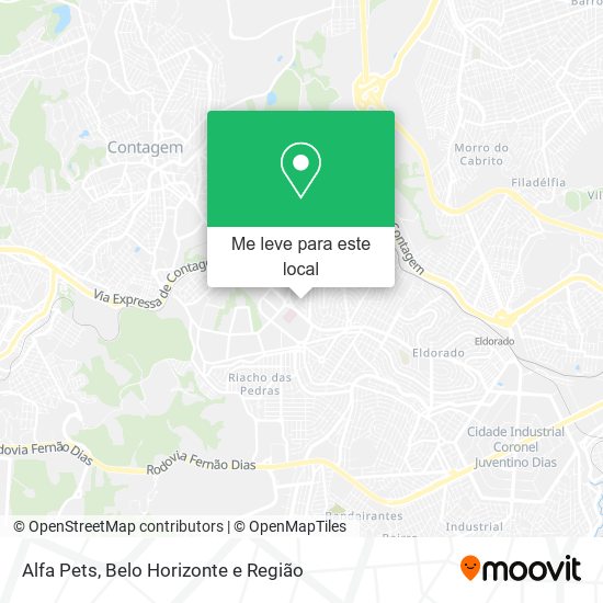 Alfa Pets mapa