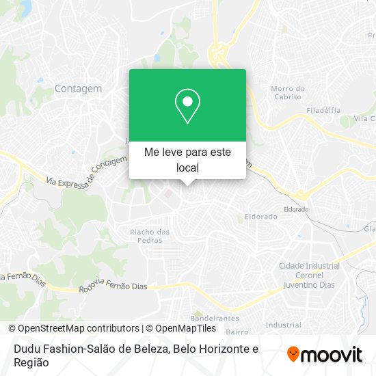 Dudu Fashion-Salão de Beleza mapa