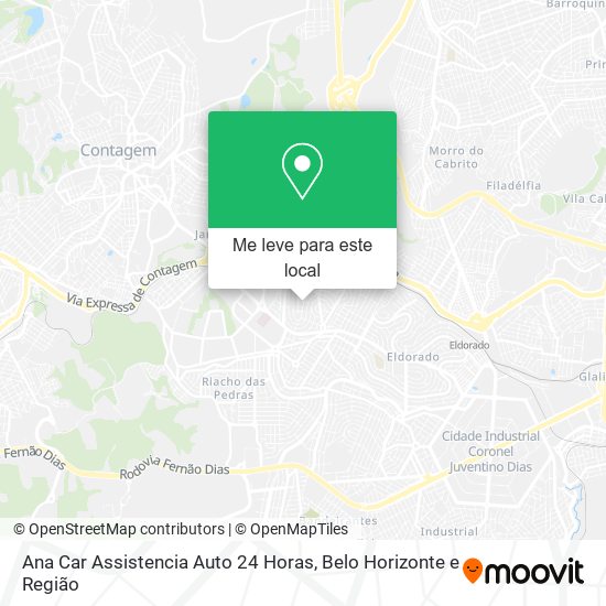 Ana Car Assistencia Auto 24 Horas mapa