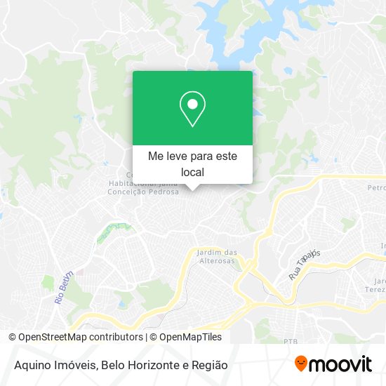 Aquino Imóveis mapa