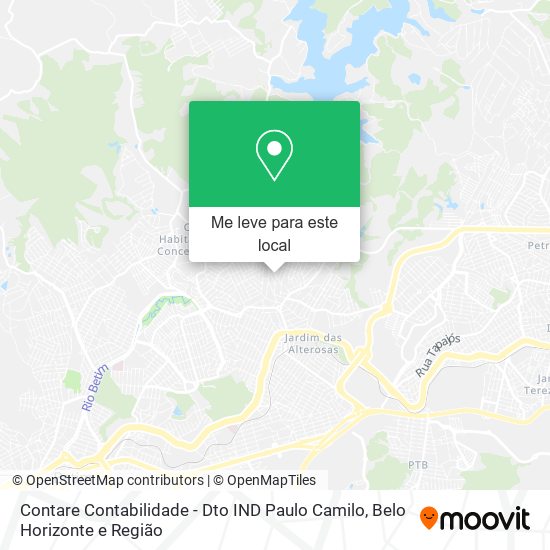 Contare Contabilidade - Dto IND Paulo Camilo mapa