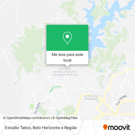 Estúdio Tatoo mapa