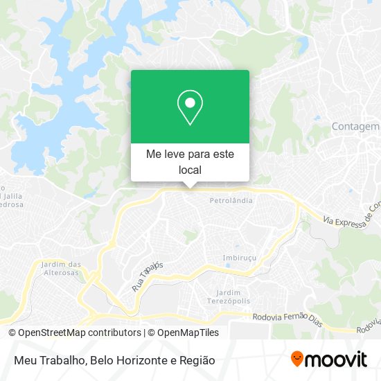 Meu Trabalho mapa