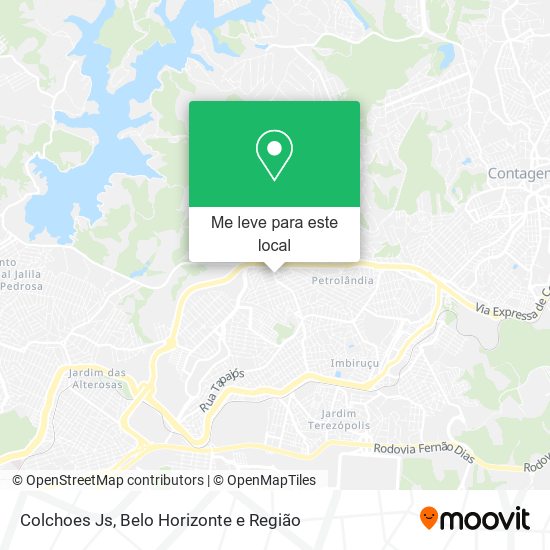 Colchoes Js mapa