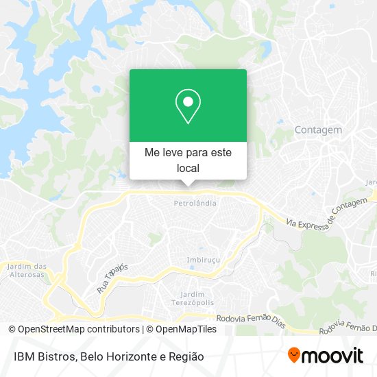 IBM Bistros mapa