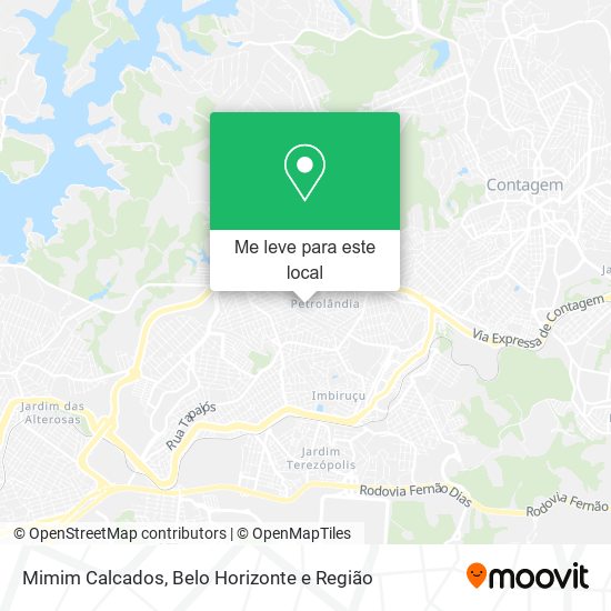 Mimim Calcados mapa
