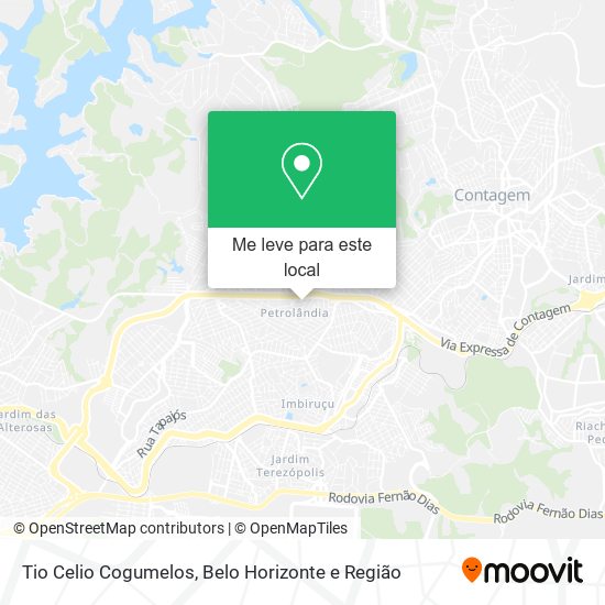 Tio Celio Cogumelos mapa