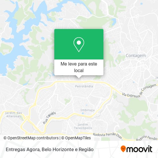 Entregas Agora mapa
