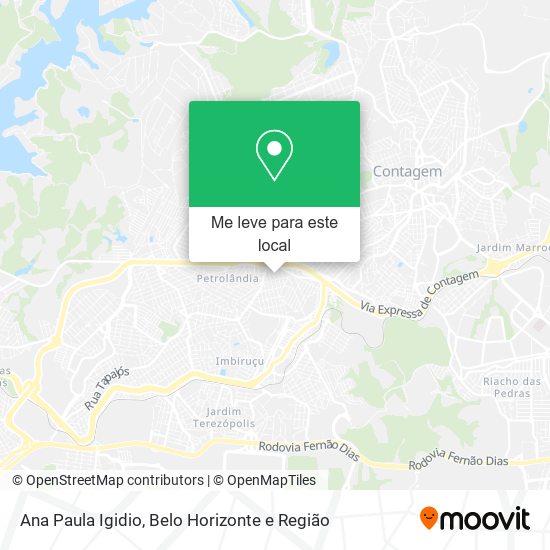 Ana Paula Igidio mapa