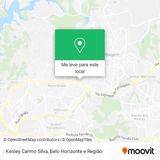 Kesley Carmo Silva mapa