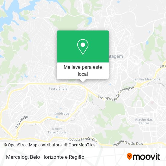 Mercalog mapa