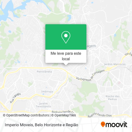 Imperio Moveis mapa