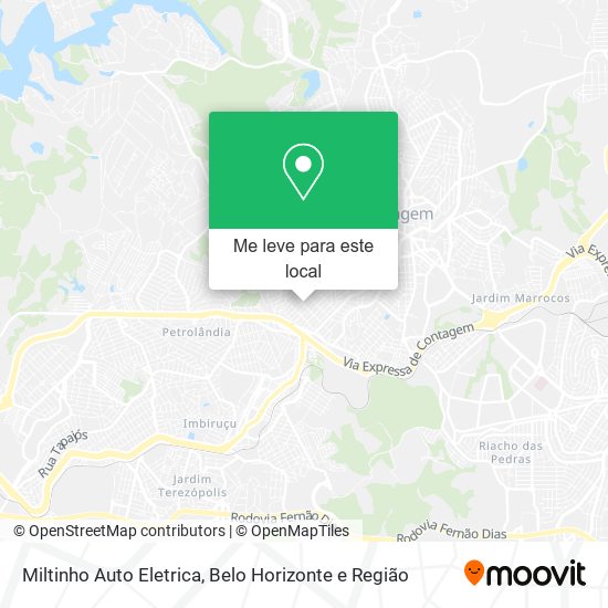 Miltinho Auto Eletrica mapa